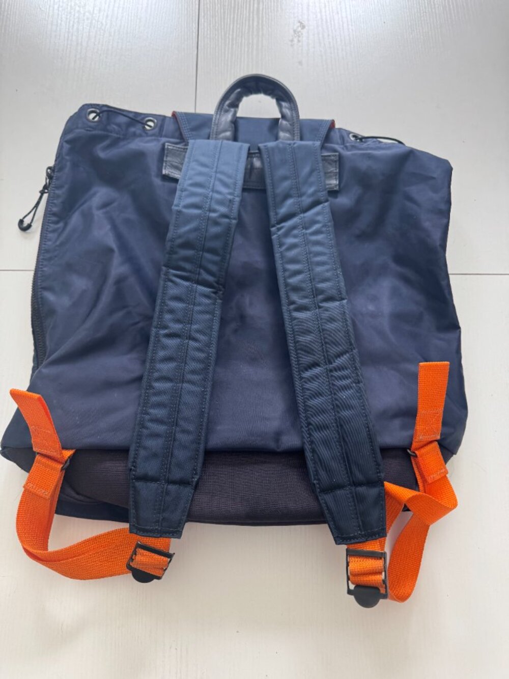 RAG & BONE Porter-Yoshida RARE 2016 Navy Nylon & Leather Backpack Made in Japan - Picture 8 of 14